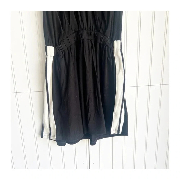 Ramy Brook Size XXS Black Sleeveless V- Neck Track Romper - Picture 3 of 5